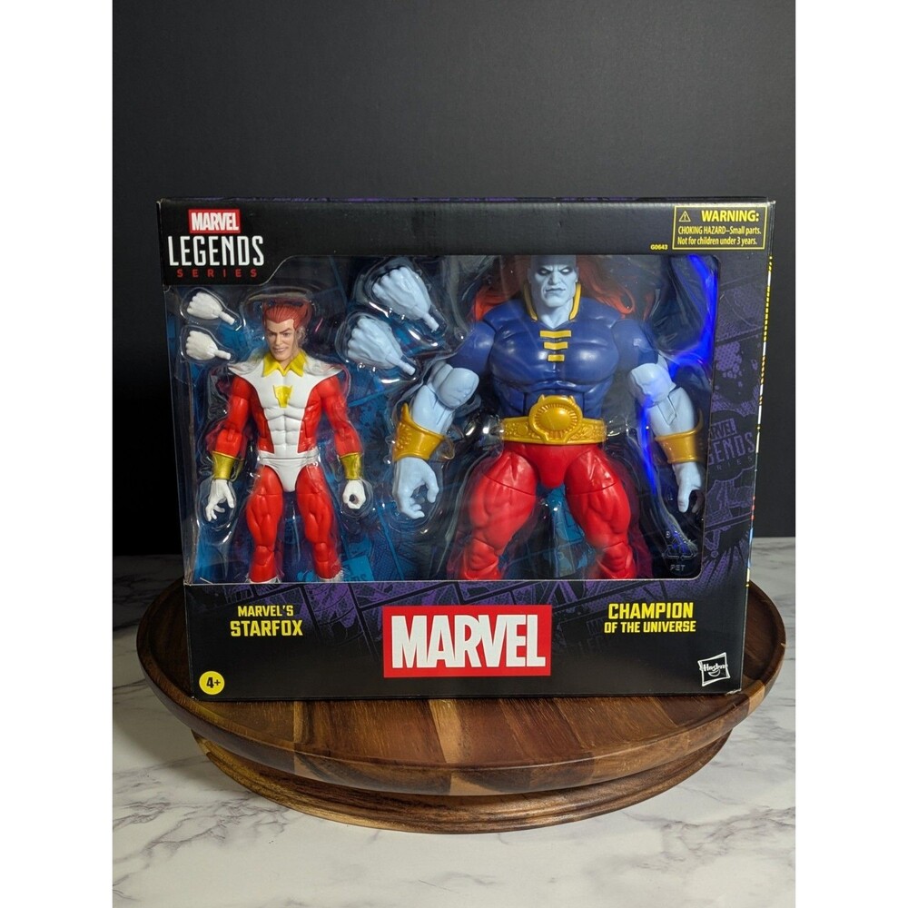 Marvel Legends Starfox and Champion of the Universe 2 Pack Hasbro Action Figure